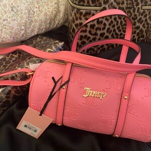 Juicy Couture Candy Pink Barrel Bag